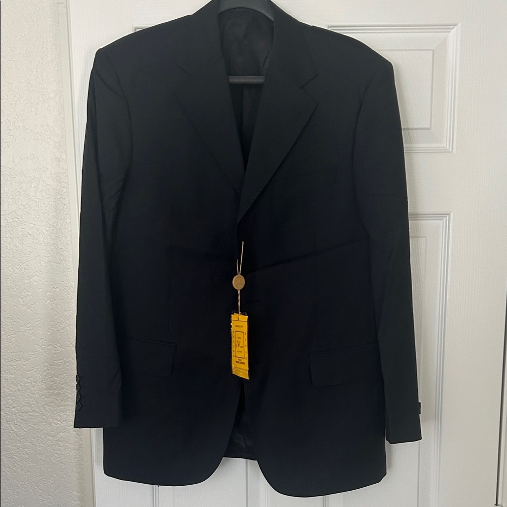 Roma Men's Elegant Black Blazer